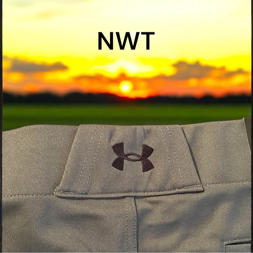Under Armour Women's Vanish Fastpitch Softball Pants Grey/Black - YLG - Picture 5 of 11